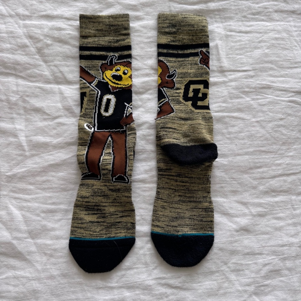 Stance CU Boulder Ralphie Crew Socks